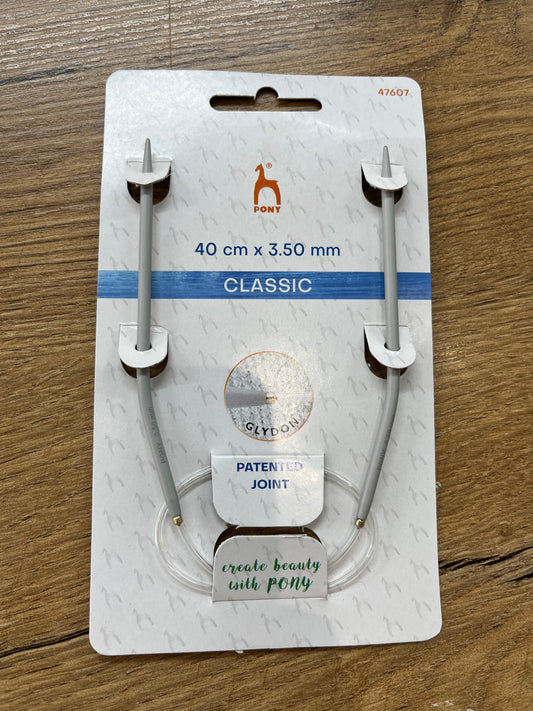 Circular Needles Steel Tipped 40cm x 3.50mm