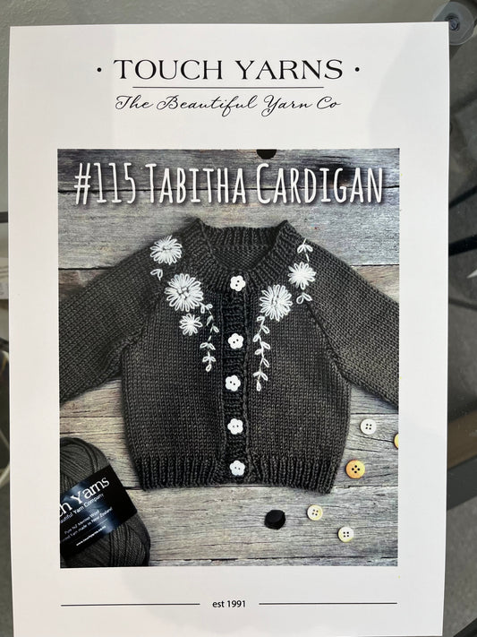 Tabitha Cardigan - Touch Yarns