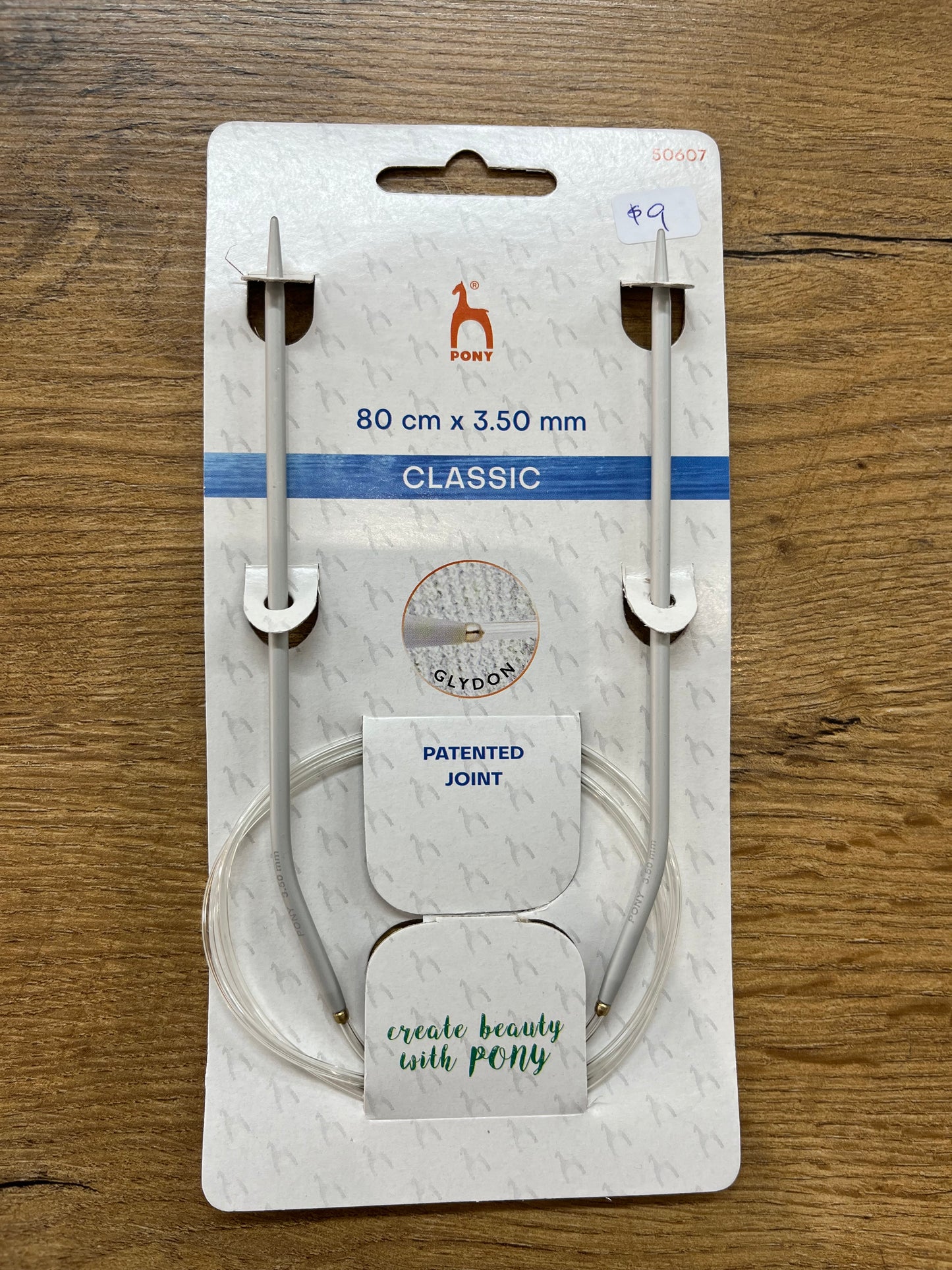 Circular Needles Steel Tipped 80cm x 3.50mm