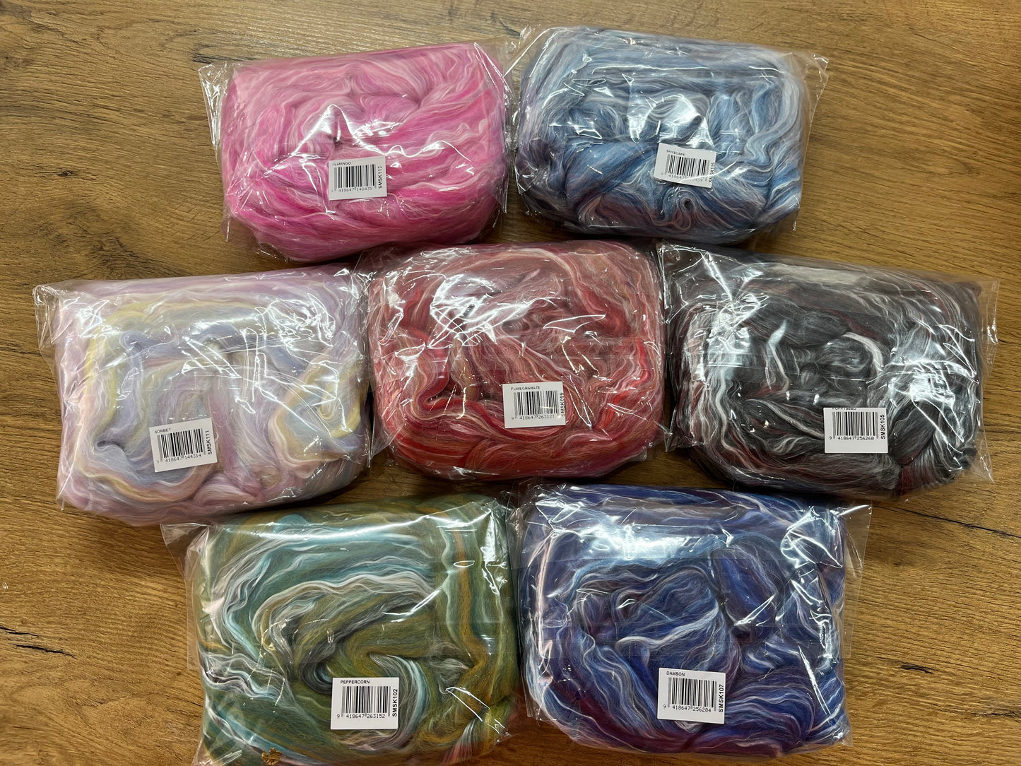 Silk Merino Scarf Felting Kit