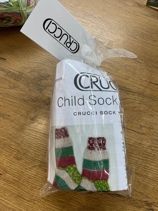 Crucci  Sock Yarn Kit - Child