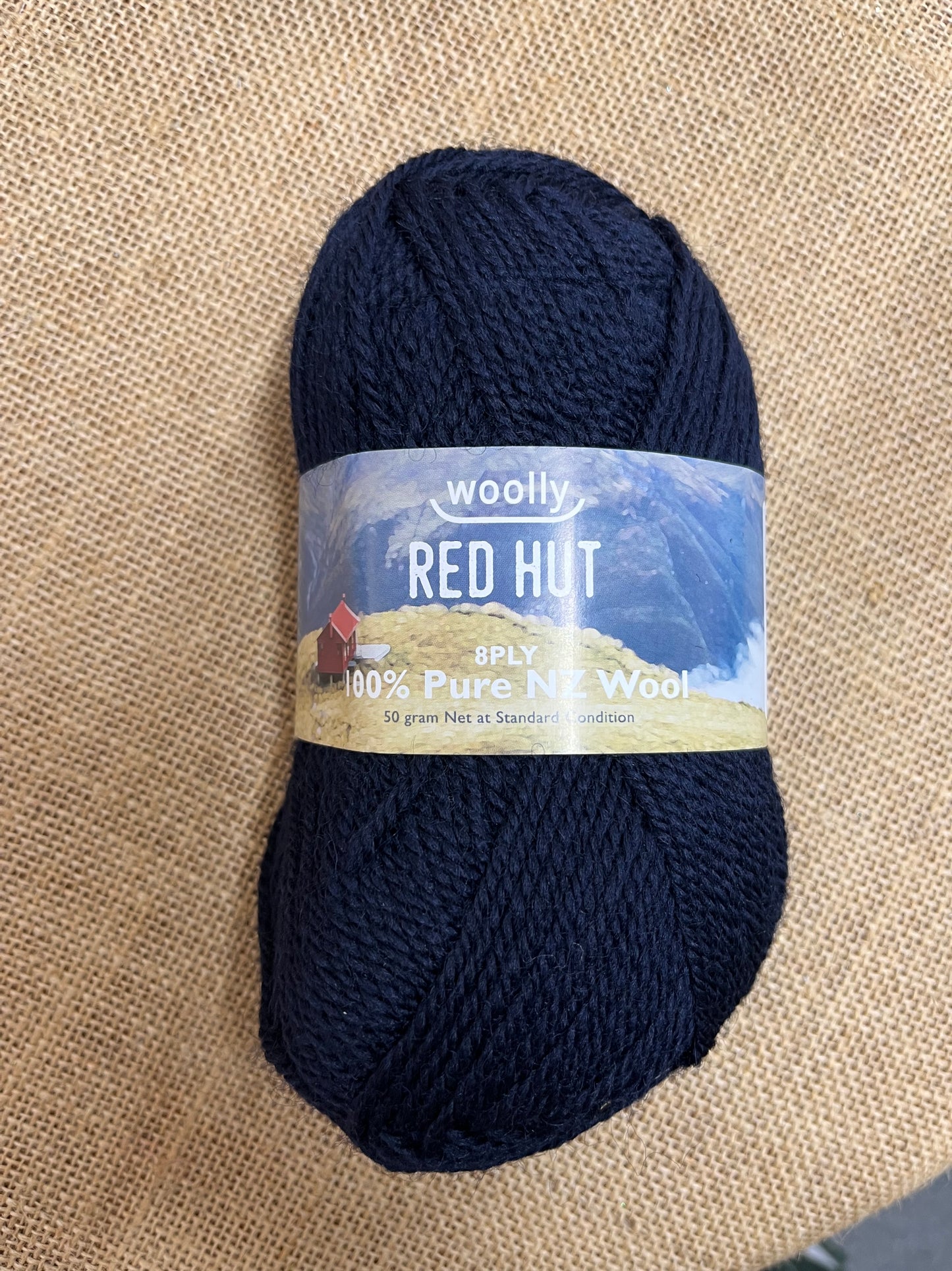 Red Hut 8ply - Navy