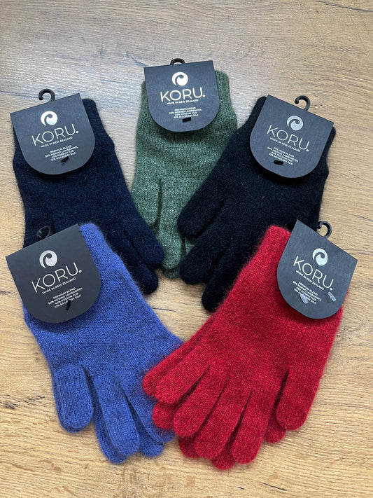 Merino and Possum Gloves - Small