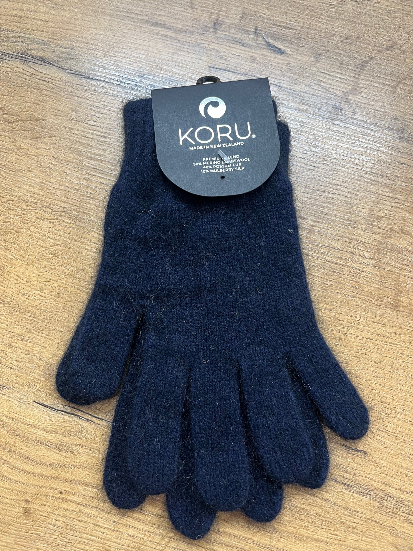 Merino and Possum Gloves - Medium