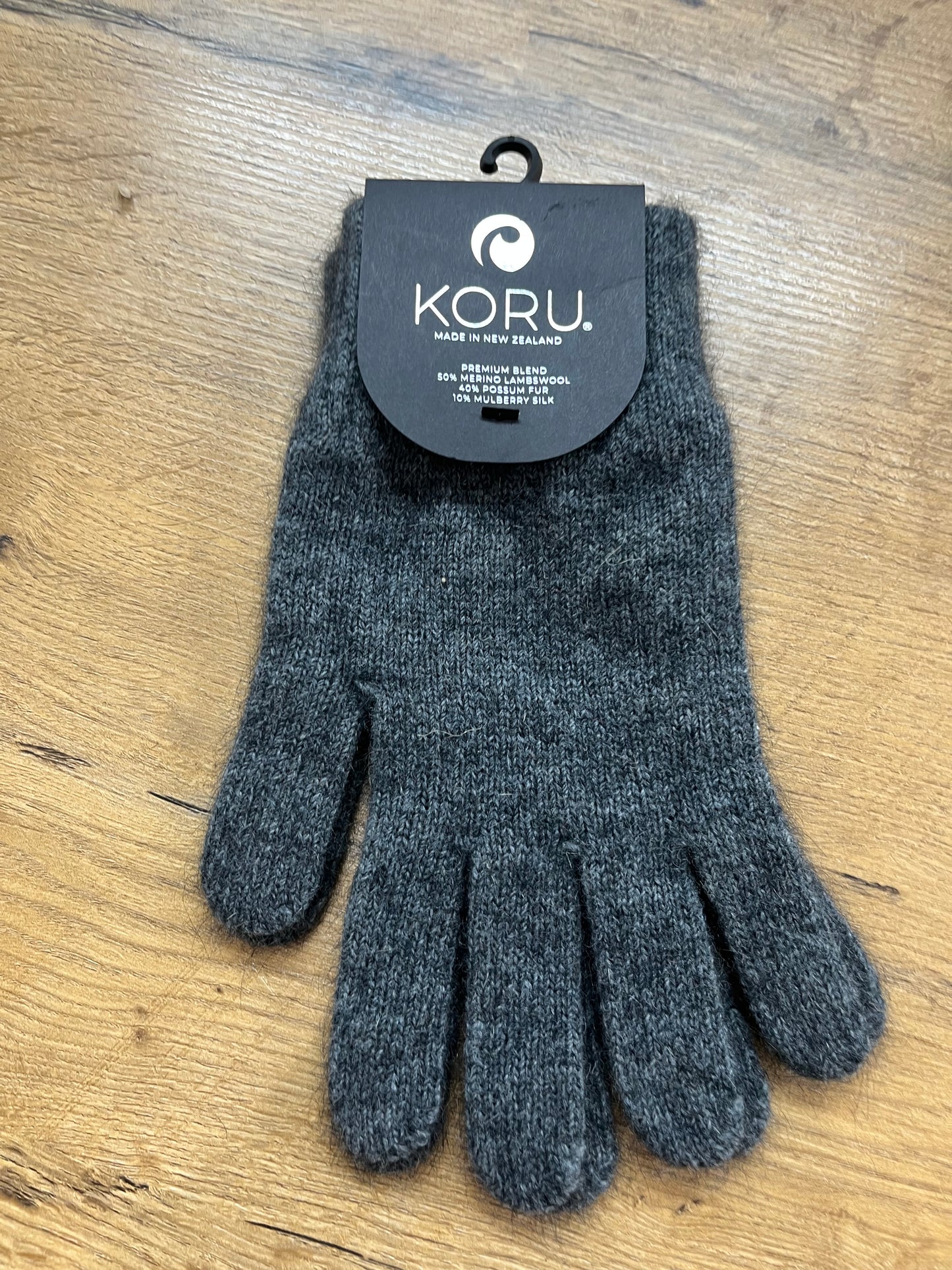 Merino and Possum Gloves - Medium