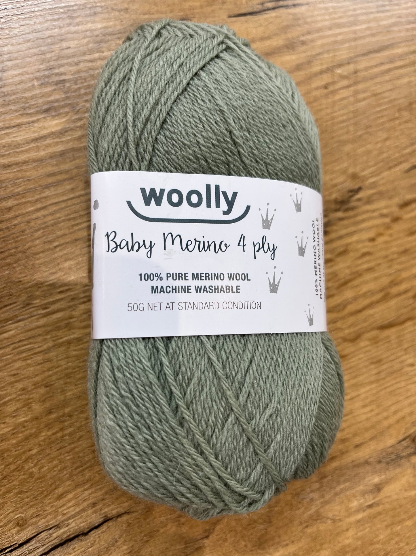 Crucci Woolly 4ply Baby Merino - Willow