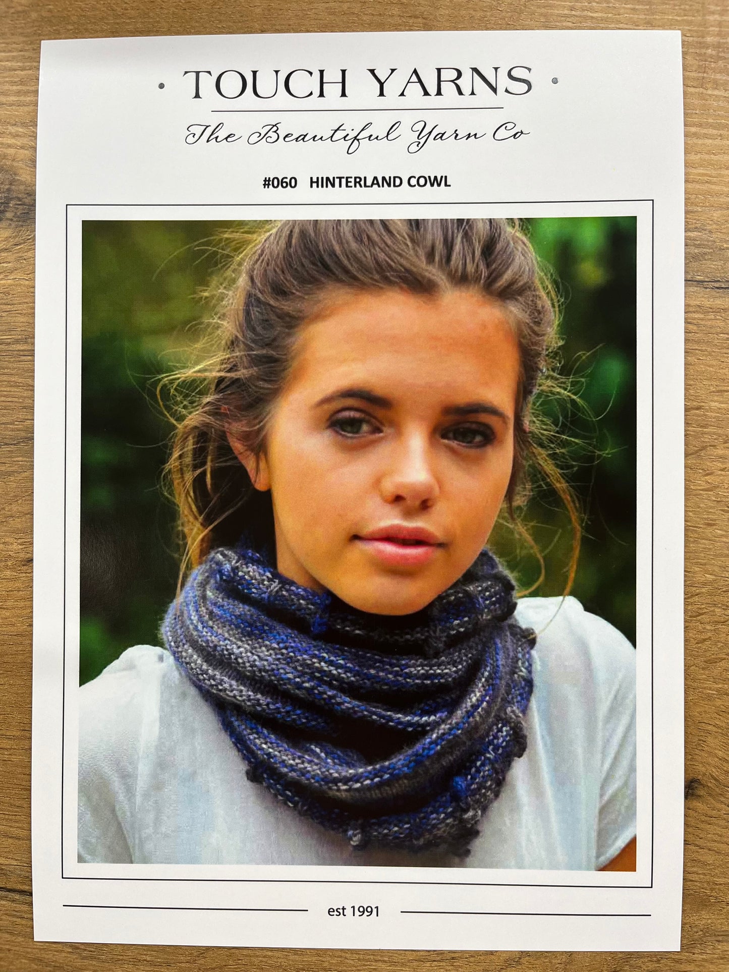 Hinterland Cowl - Touch Yarn