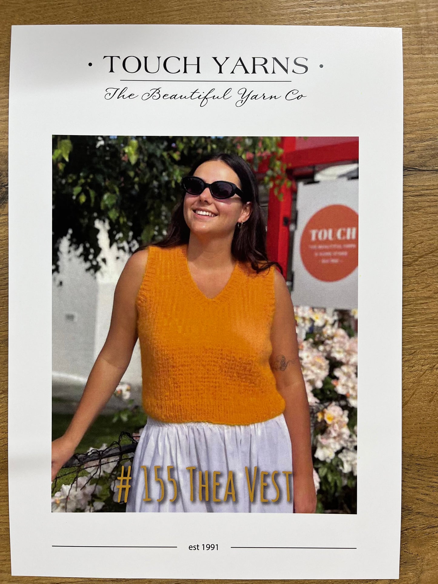 Thea Vest - Touch Yarn