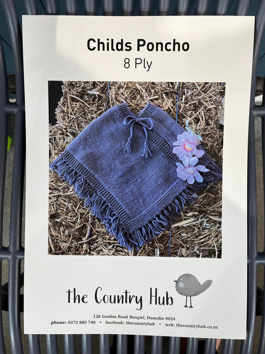 Childs Poncho