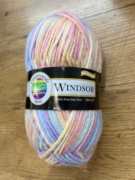 Windsor 8 ply – Pastel Print