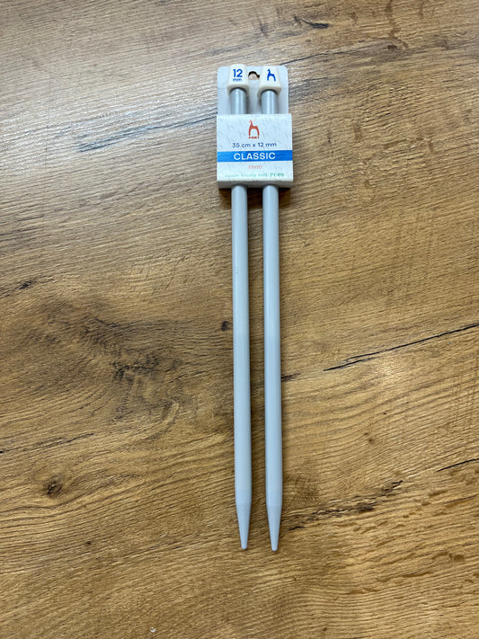 Pony Classic Knitting needles  12 mm 35cm