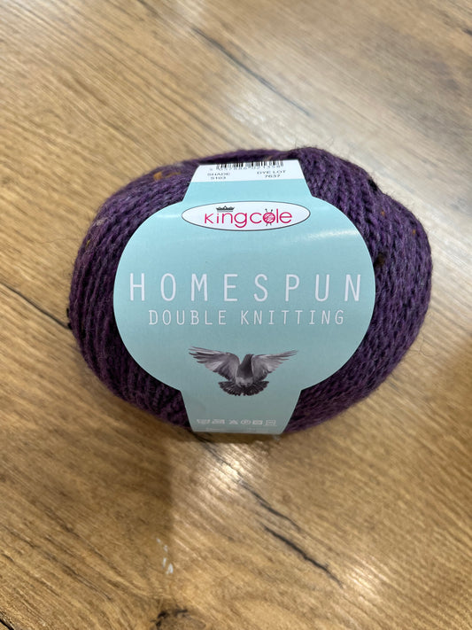 King Cole Homespun - Victoria Plum