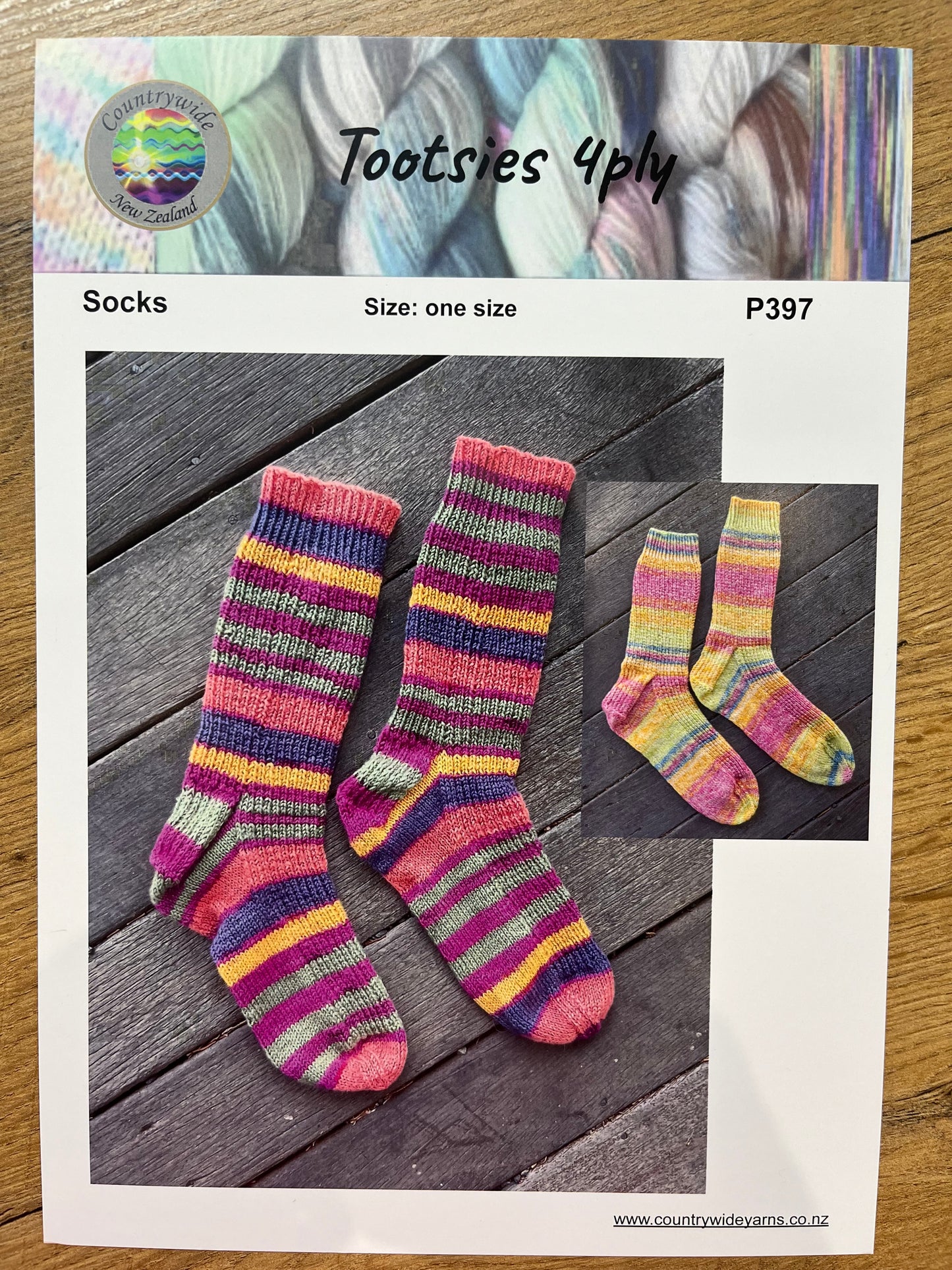 Tootsies Socks 4 ply - Countrywide