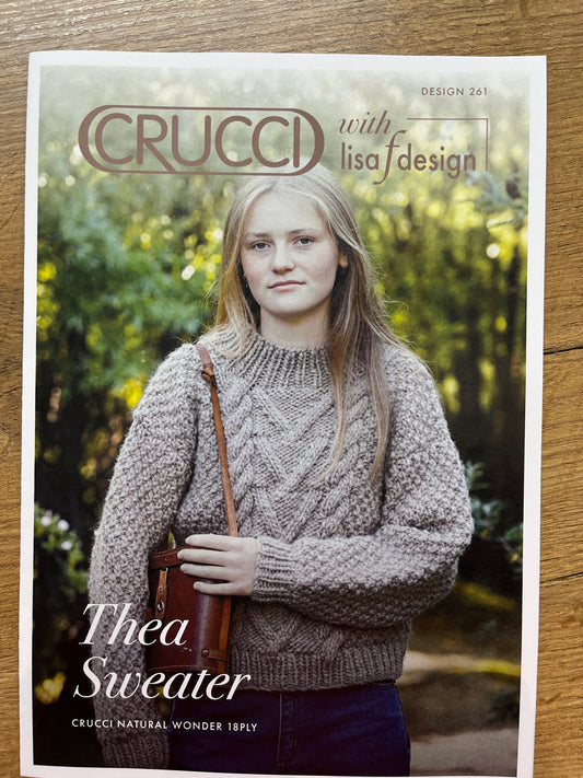 Natural Wonder Thea Sweater - Crucci 18 ply