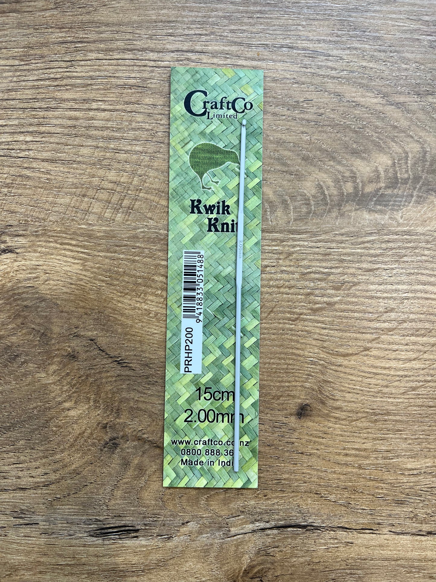 Steel Crochet Hooks 2.00mm