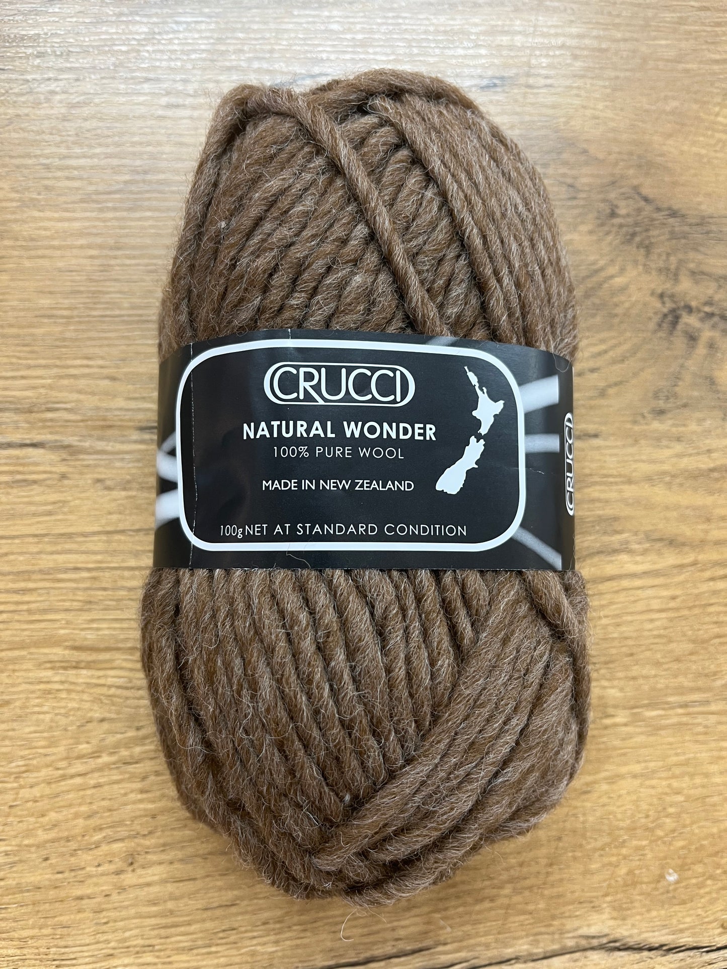 Crucci Natural Wonder 18 ply - Dark Brown