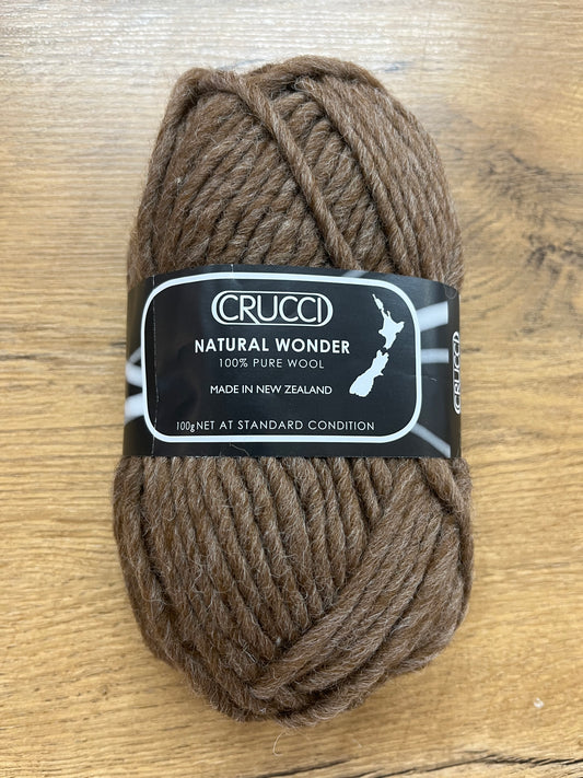 Crucci Natural Wonder 18 ply - Dark Brown