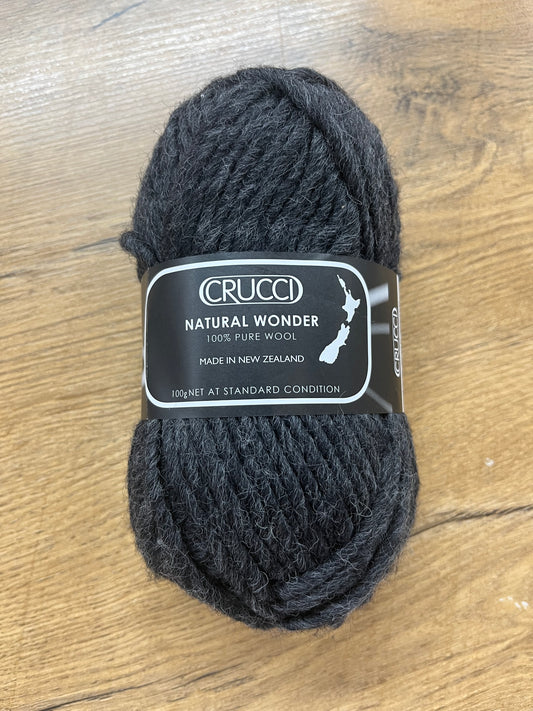 Crucci Natural Wonder 18 ply - Charcoal