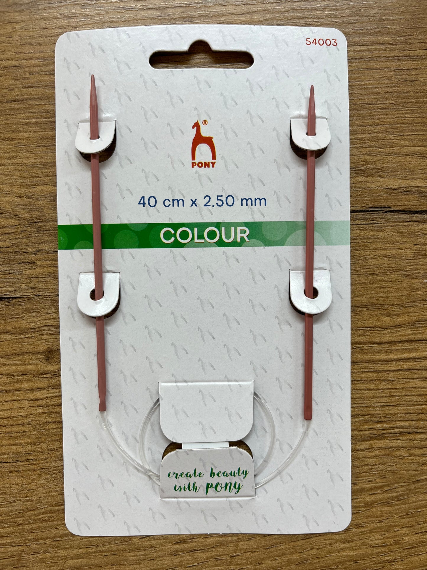 Circular Needles Steel Tipped 40cm x 2.50mm