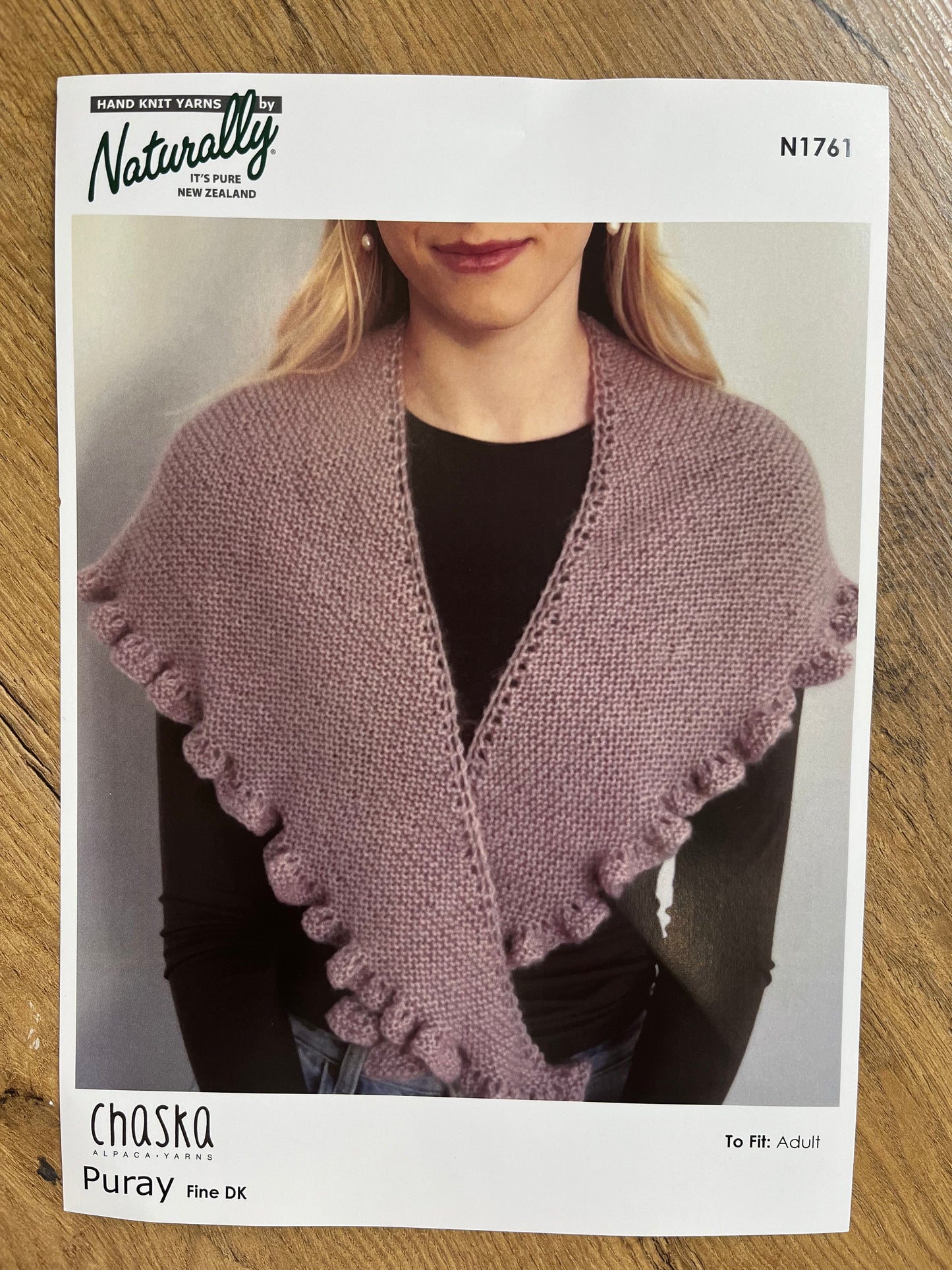 Chaska Puray Heart Shaped Shawl