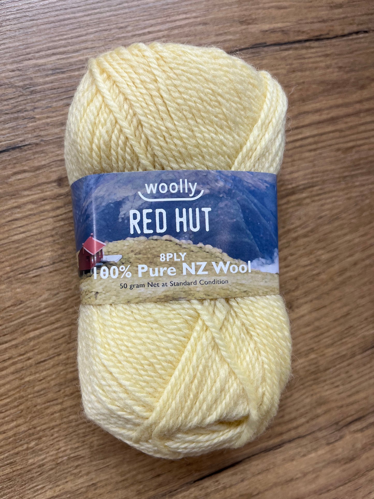 Red Hut 8ply - Lemon