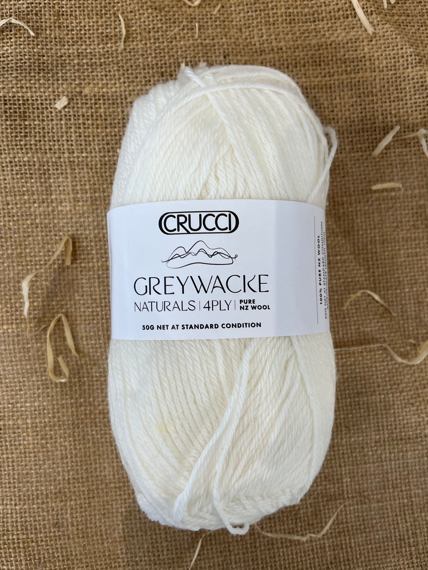 Crucci Greywacke Naturals - Chalk