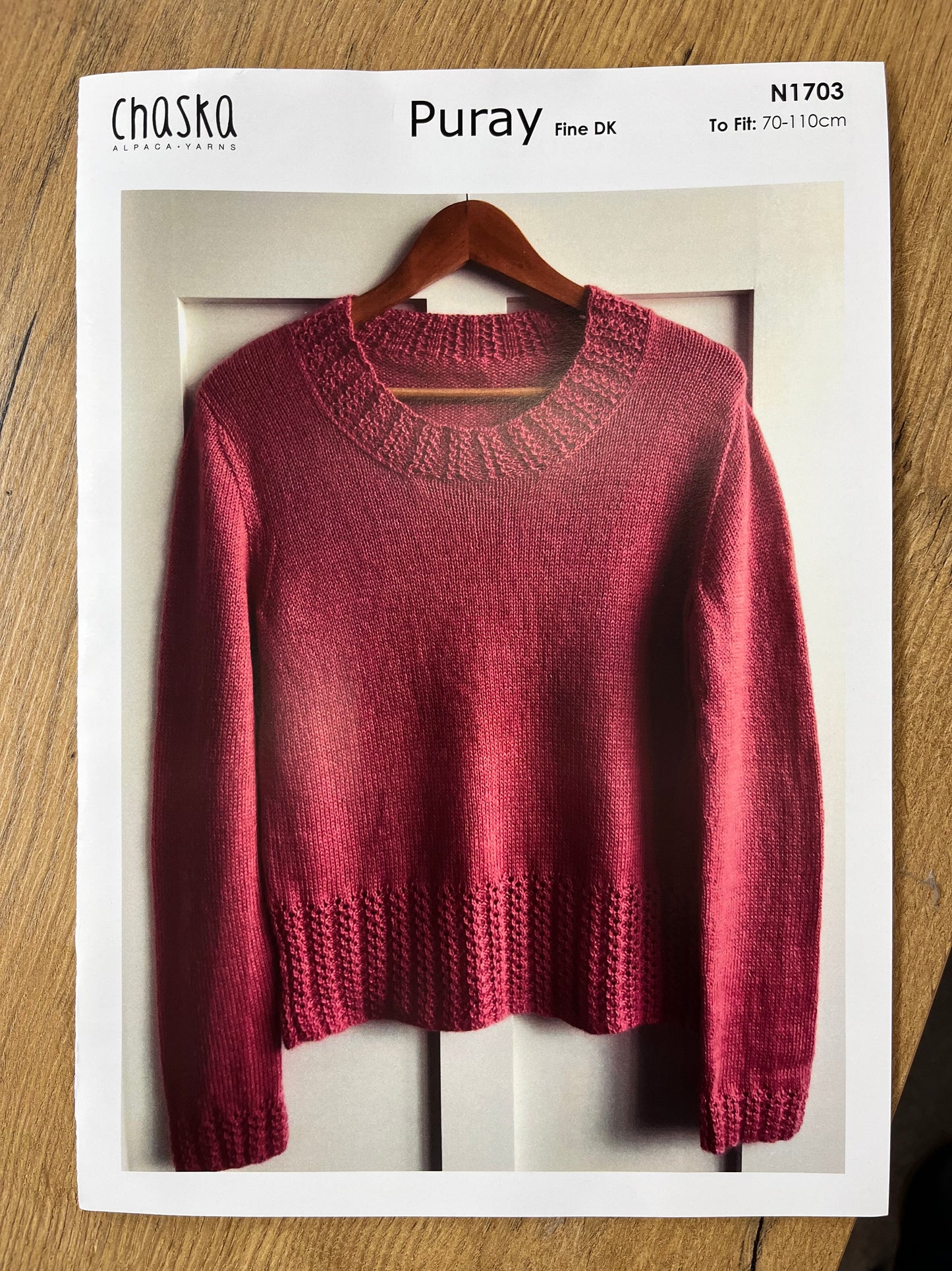 Chaska Puray Jumper with Lacey Ribs