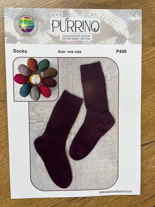Purrino Socks - Countrywide Yarns