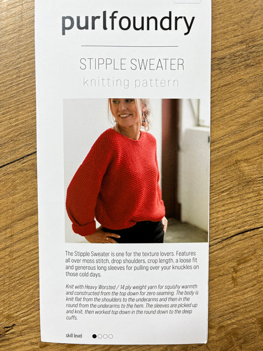 Purl Foundry - Stipple Sweater