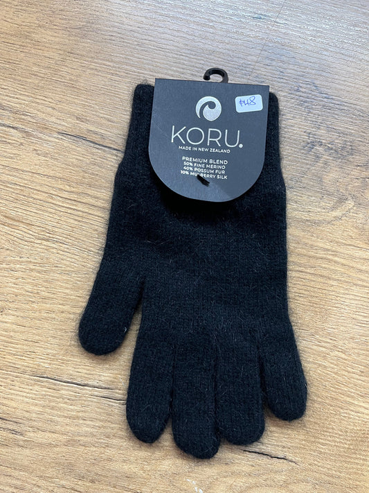 Merino and Possum Gloves - Medium