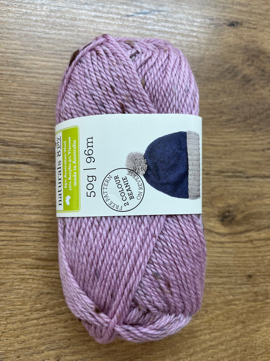 Cleckheaton Country Naturals 8 Ply - Rosewater