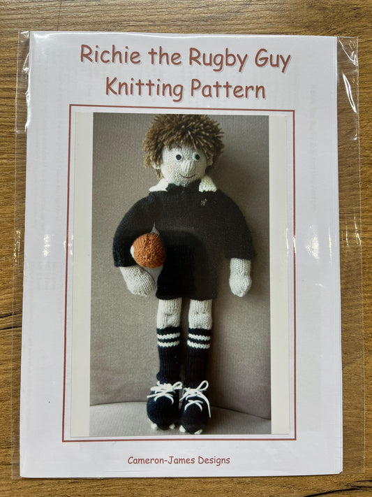 Richie the Rugby Guy Knitting Pattern