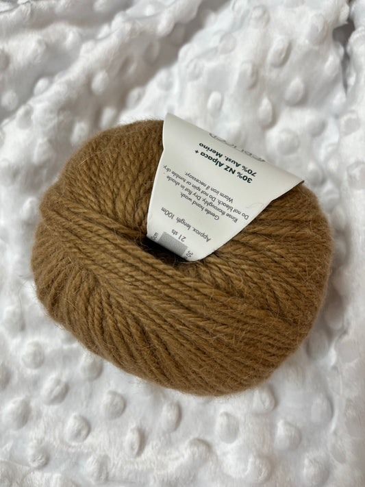 Crucci Aella 8 ply Alpaca Merino - Camel