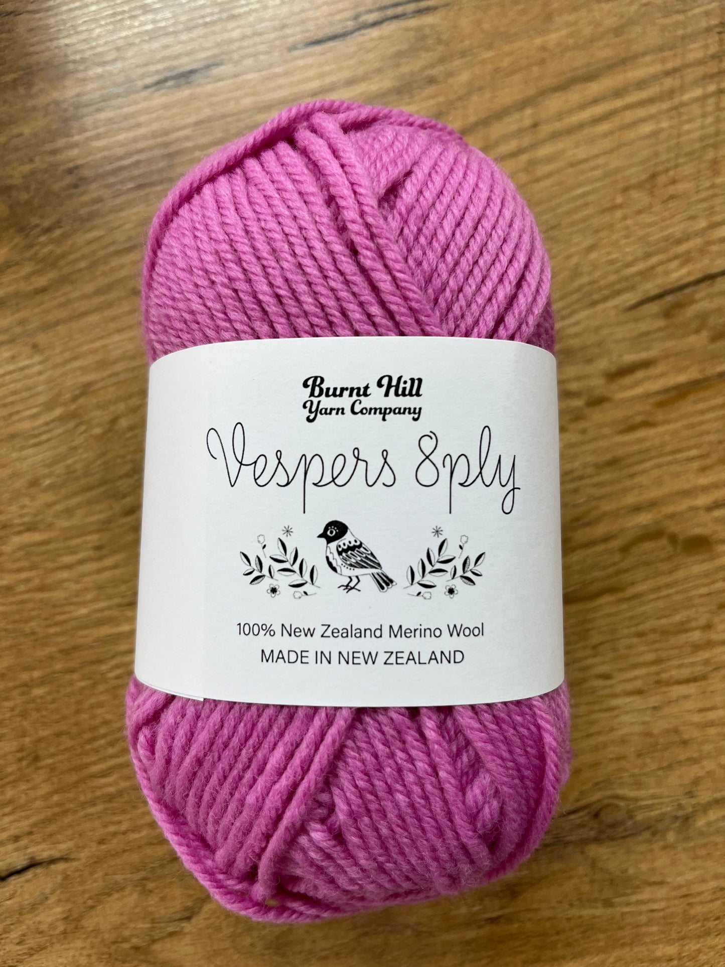 Burnt Hill Yarns Vesper 8ply - Candy Pop
