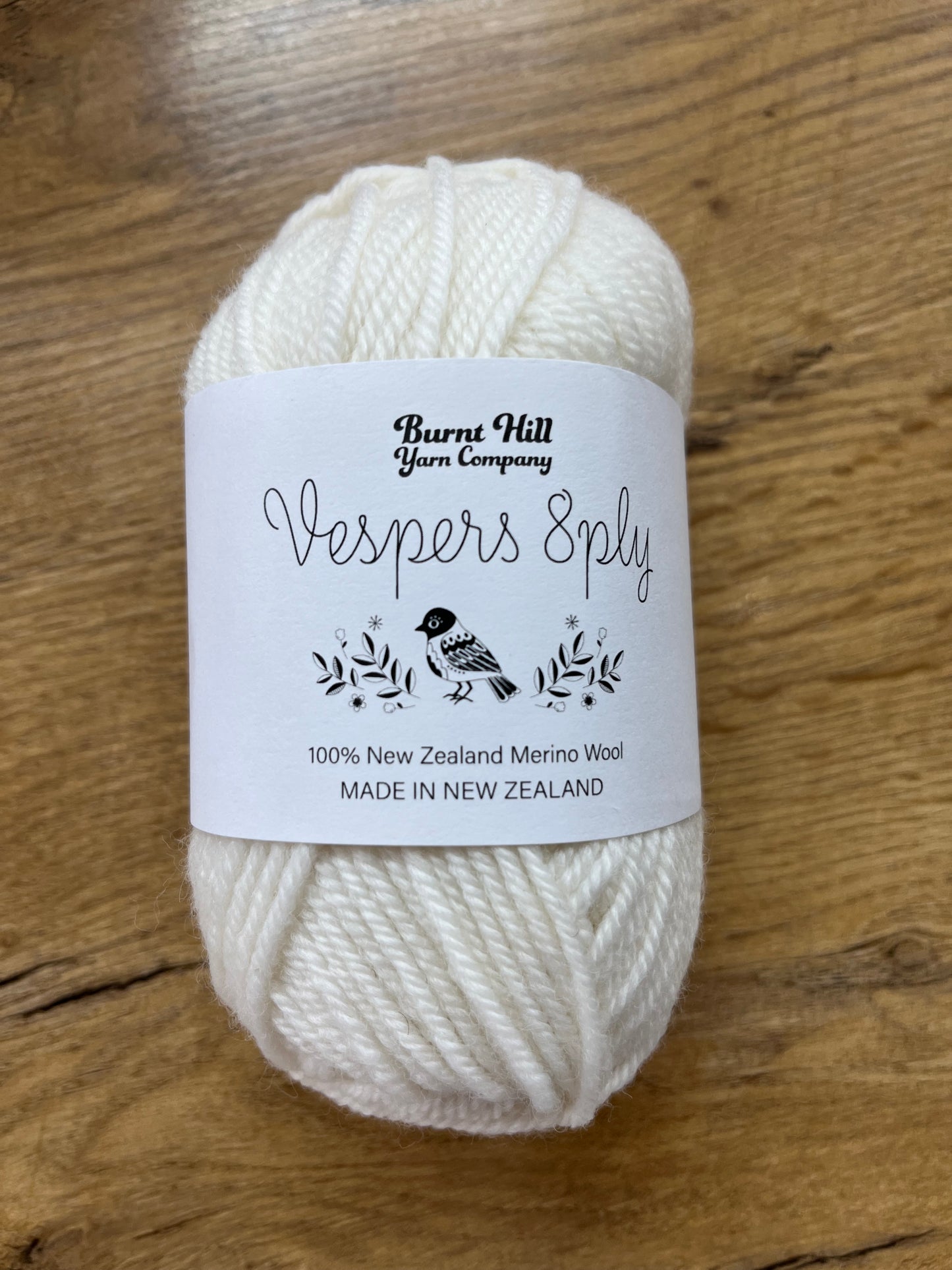 Burnt Hill Yarns Vesper 8ply - Misty