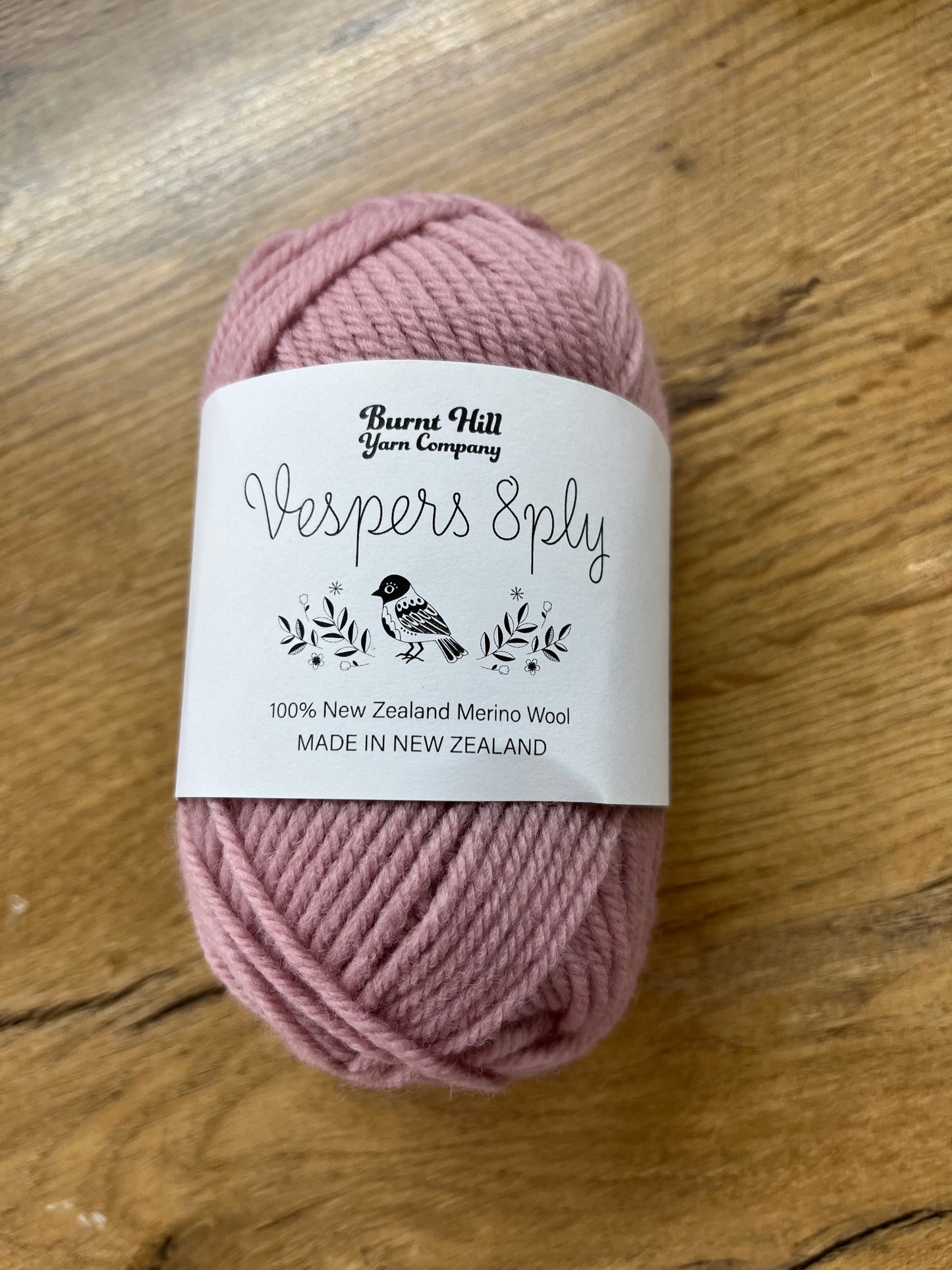 Burnt Hill Yarns Vesper 8ply - Kobi Pink
