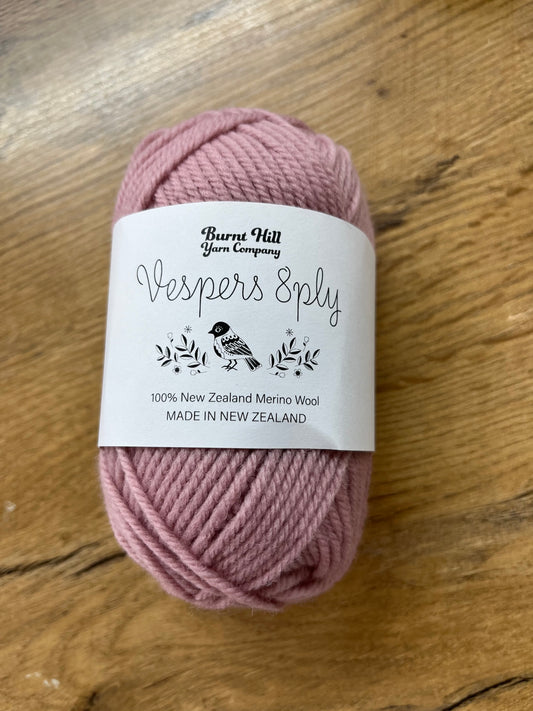 Burnt Hill Yarns Vesper 8ply - Kobi Pink