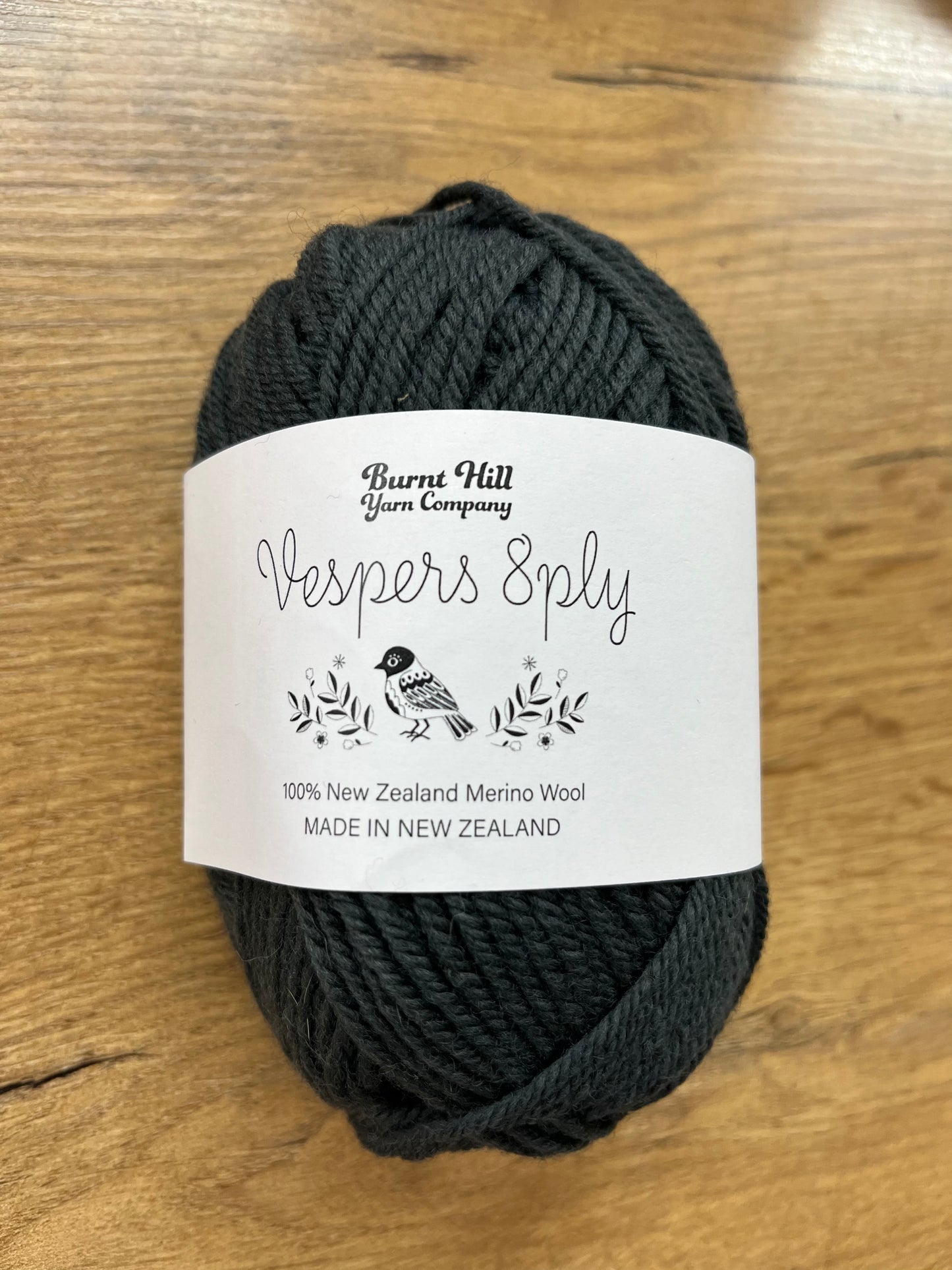 Burnt Hill Yarns Vesper 8ply - Nightfall