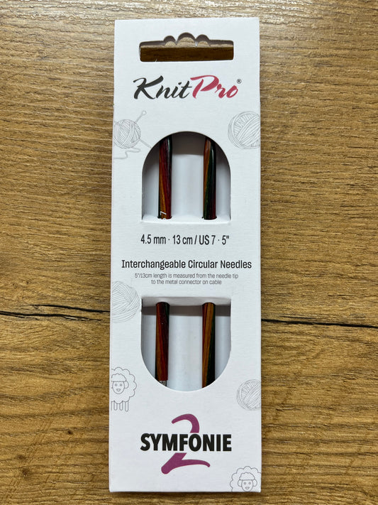 KnitPro Symfonie 2.0 Normal Interchangeable Needles – 4.50mm 13cm