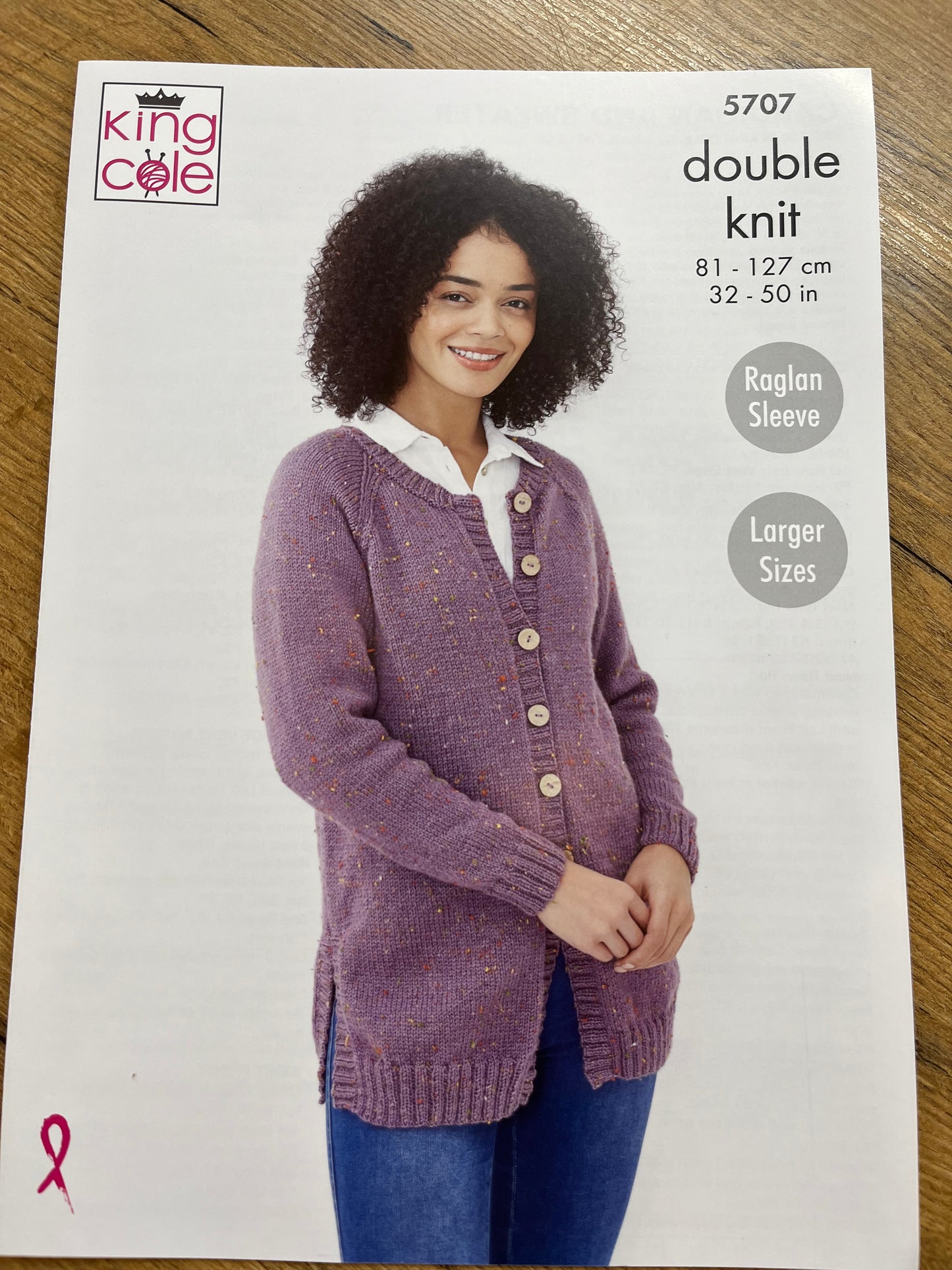 Ladies Round Neck Cardigan and Jumper - King Cole