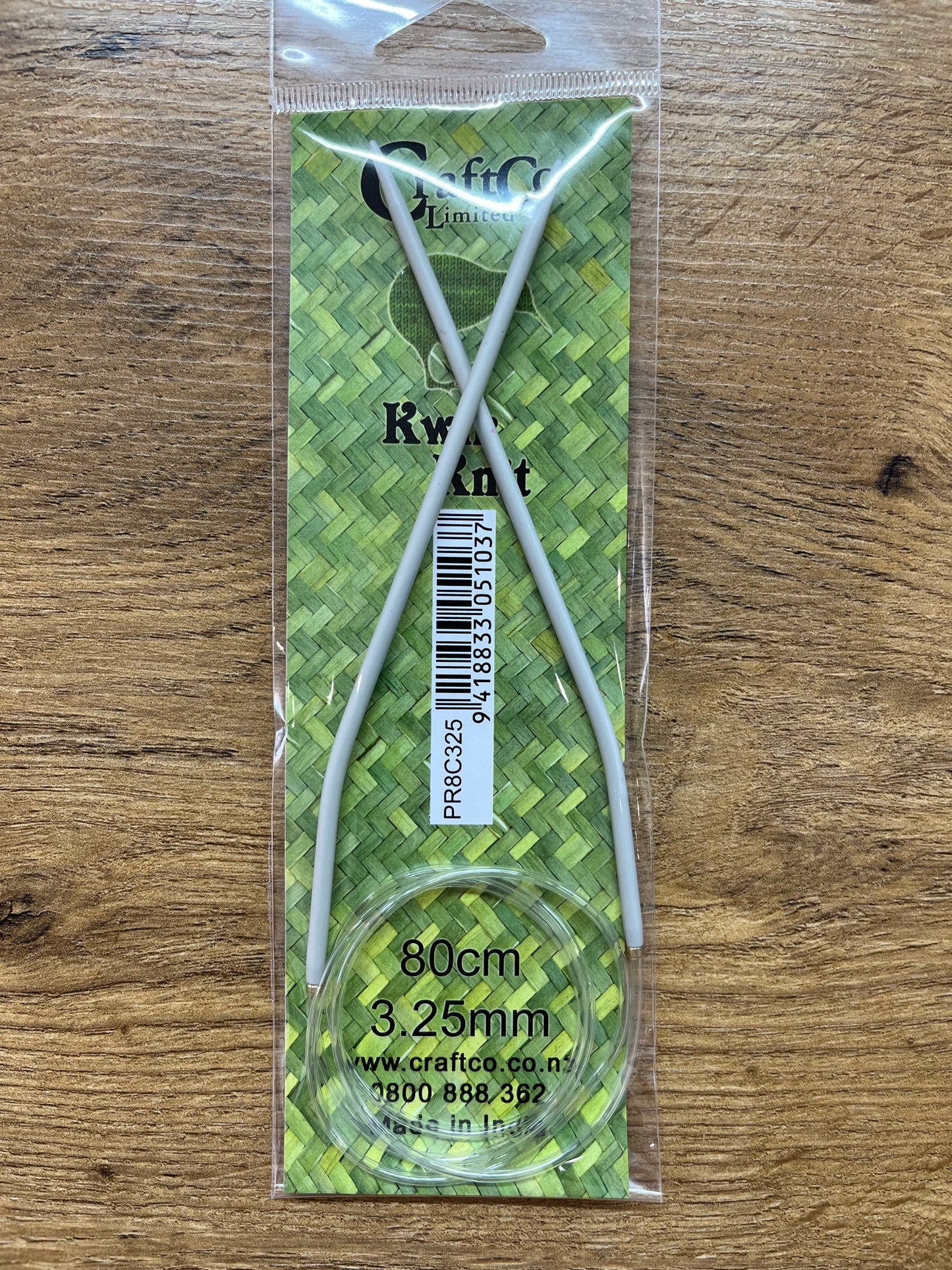 Circular Needles Craftco 80cm x 3.25cm