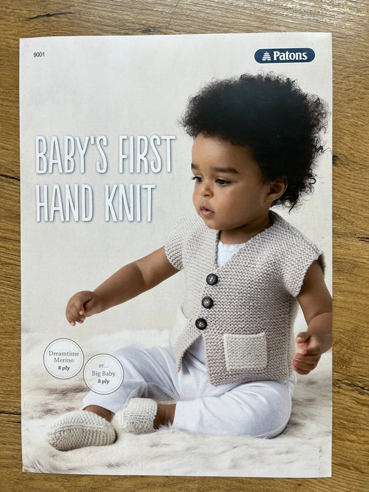 Baby's First Hand Knit - Vest by Patons