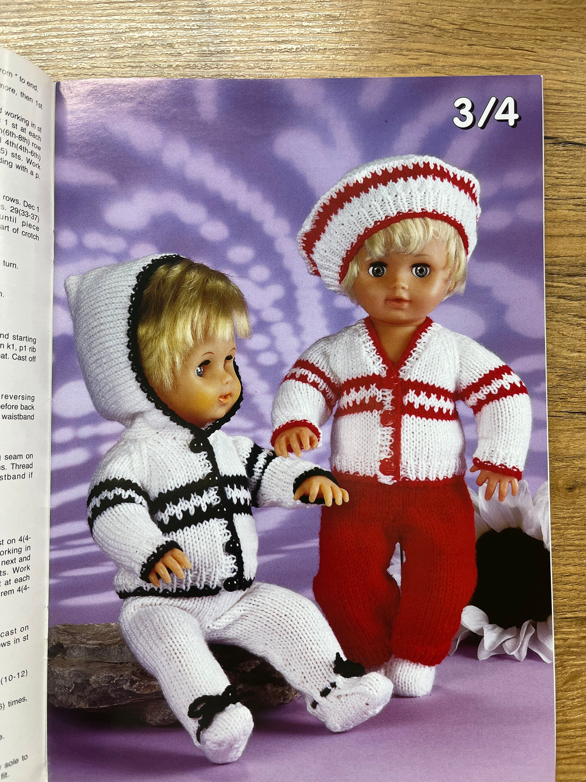 Peter Gregory Doll Clothes Knitting Patterns - AK20