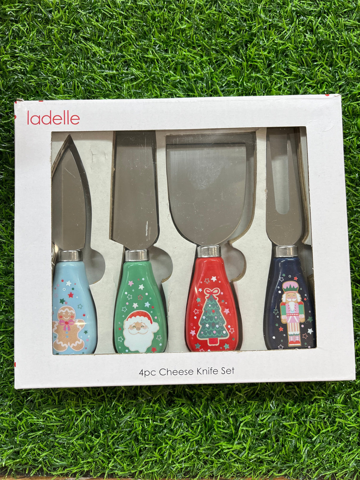 Ladelle Christmas Cheese Knife Set