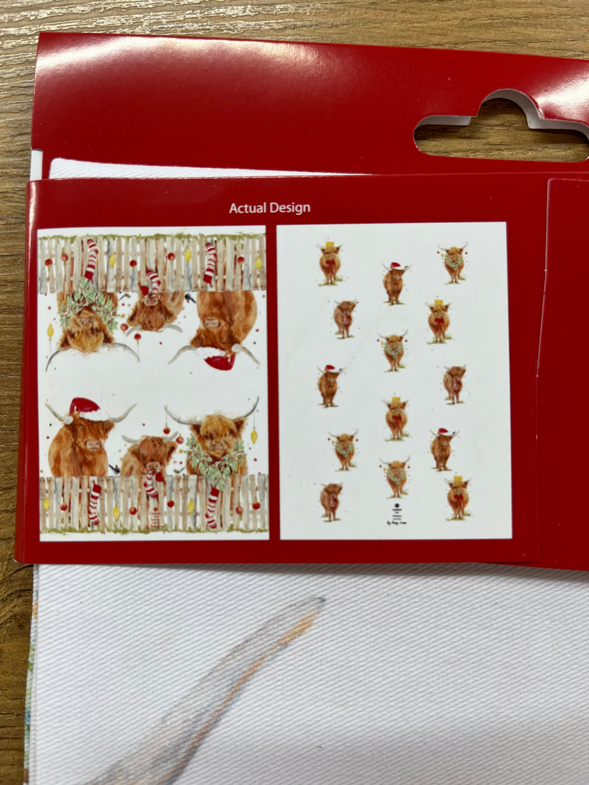 Ladelle Christmas Coos Teatowels