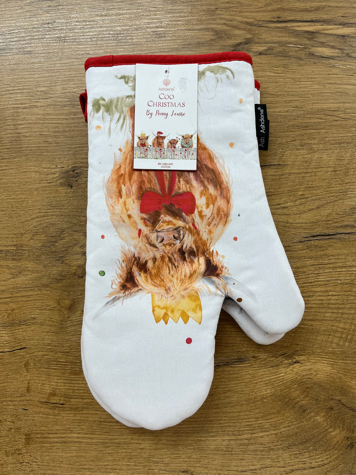 Ladelle Christmas Coos Oven Mitts