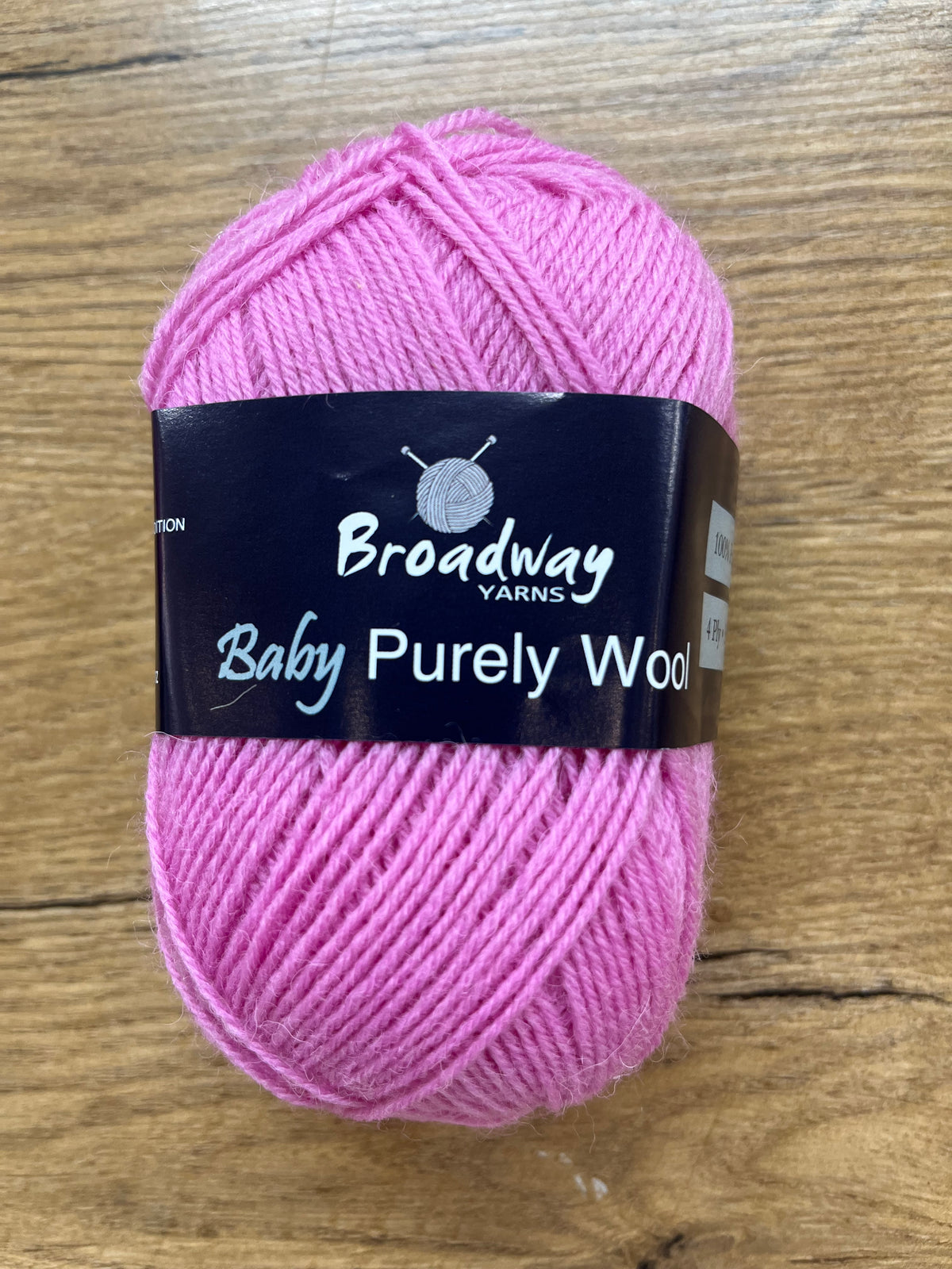 Broadway Purely Baby 4 ply - Bubblegum