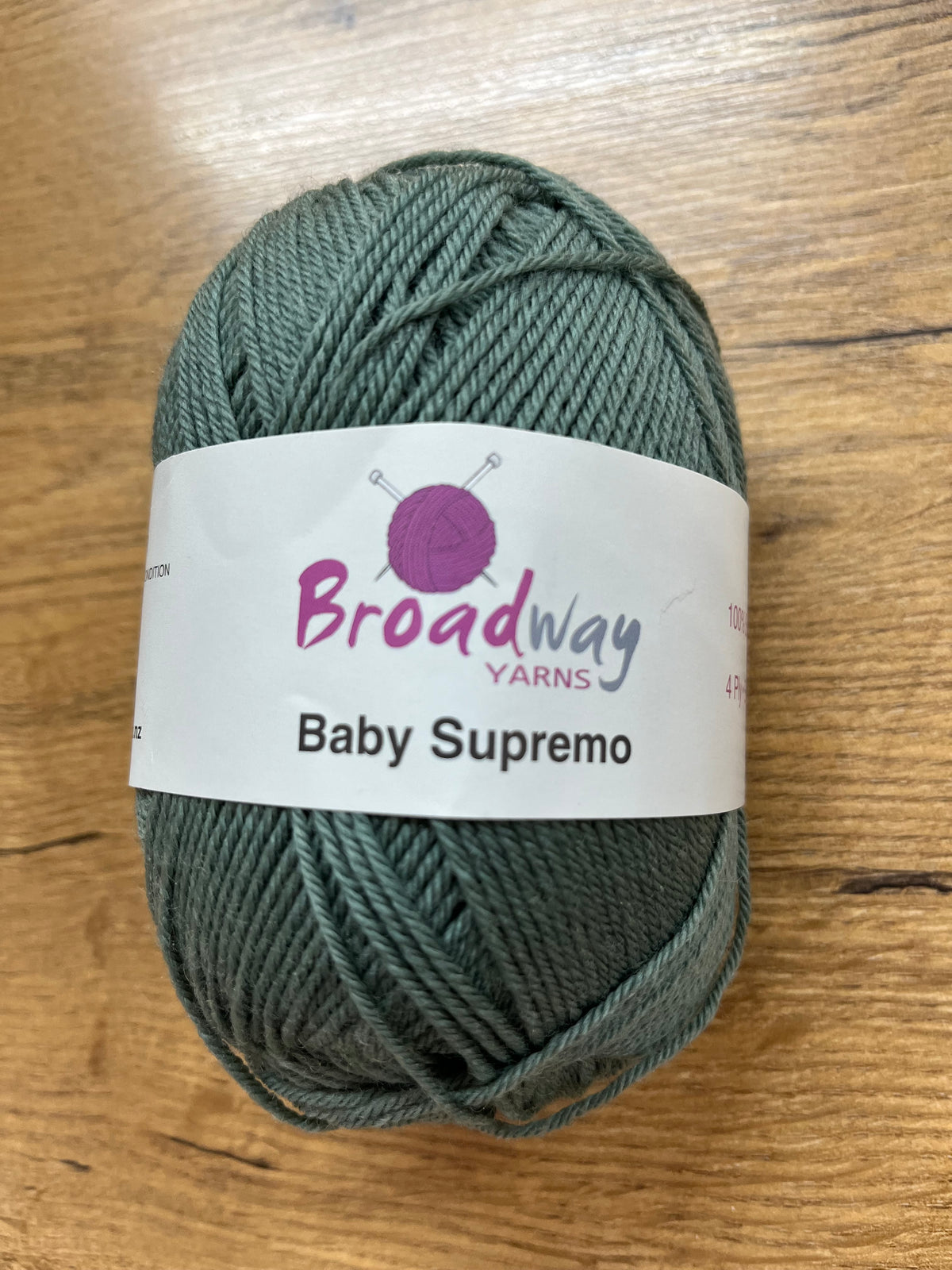 Broadway Baby Supremo 4 ply - Kale