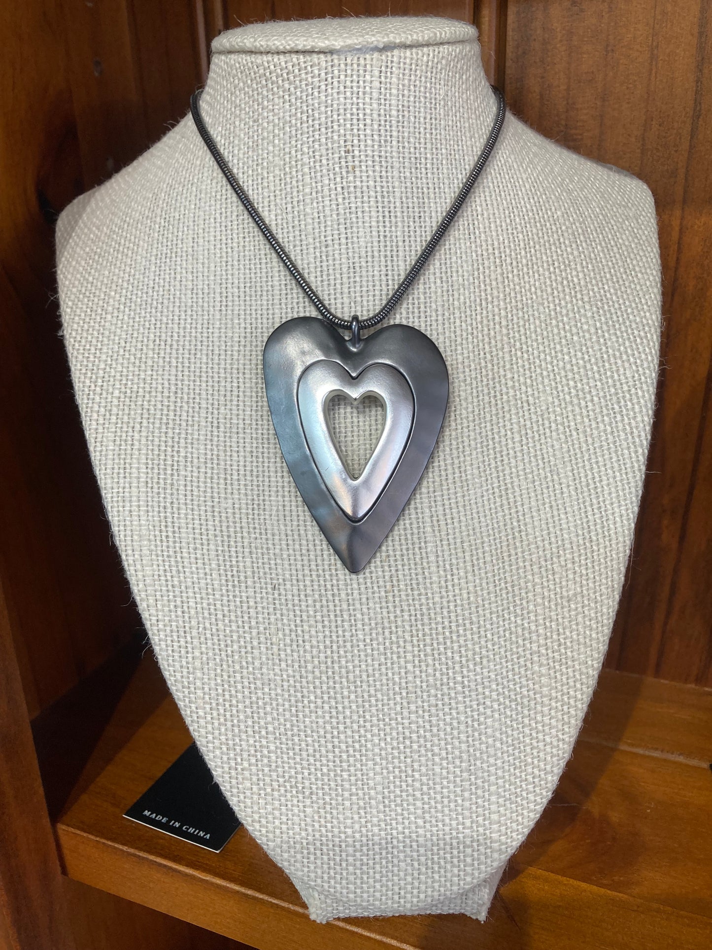 Metal Heart Necklace