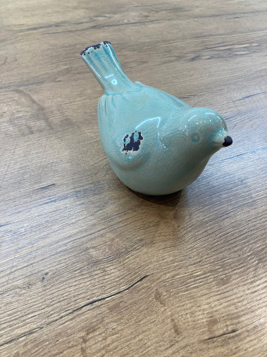Ceramic Bird – Duck Egg (Large)